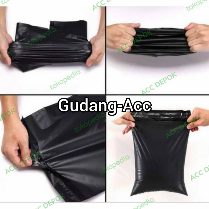 

Dijual Kantong Plastik Packing / Amplop Online Shop Ukuran 20X30 Warna Hitam Berkualitas