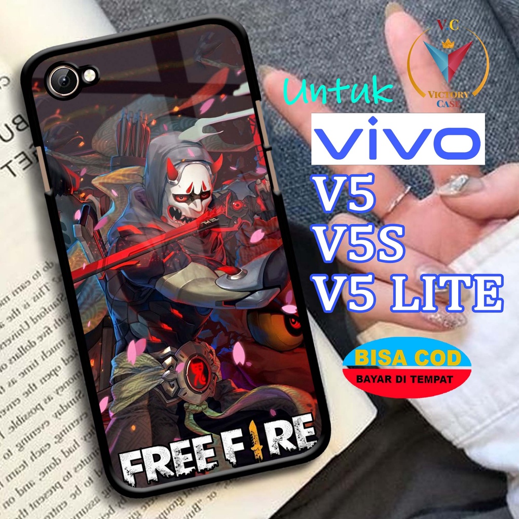 Case VIVO V5 V5S V5 LITE  Victory Case [ FF ] Case Hp Glossy Casing Hardcase Softcase Bisa cod