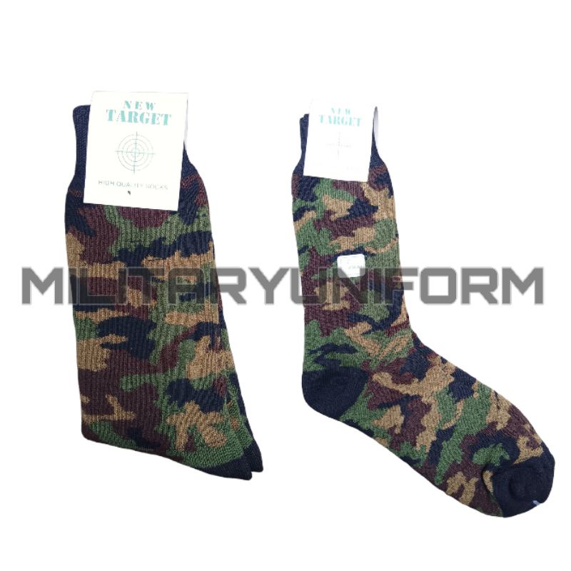 KAOS KAKI PDL KAOS KAKI HITAM TNI