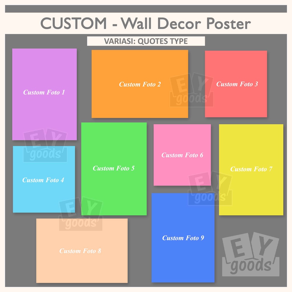 CUSTOM WALL DECOR POSTER Aesthetic Poster Card Postcard Quotes Motivational Affirmation Card Hiasan Dinding Wall Deco Aesthetic Decoration Kartu Dekorasi Dinding INS Kamar Korea Art print Stiker Sticker Motivasi Desk Tumblr Moodboard Journaling Bujo