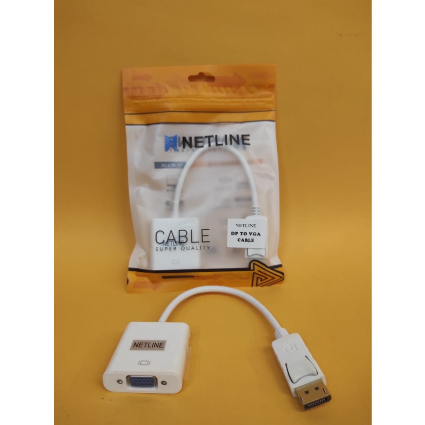 Netline Kabel Adapter Converter Mini DP (Display Port) To VGA