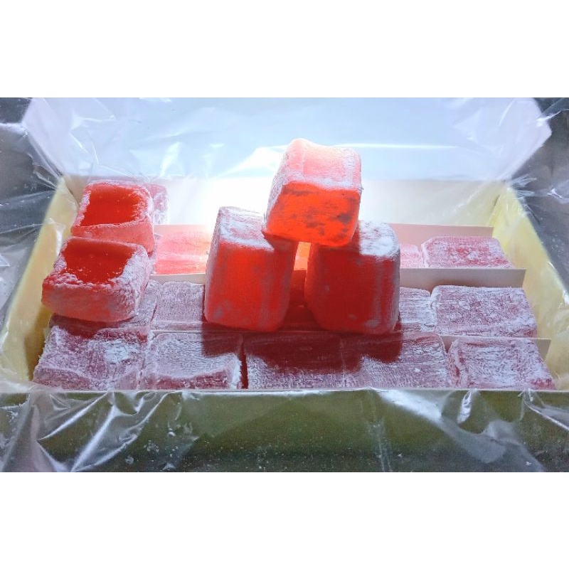

TurkishDelight Lokum Rose/Mawar/Güllü 180 Gr