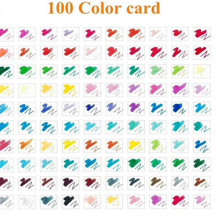 

HOT PRODUCT Slayershop Dual Tip Pulpen Sikat 24/48/60/100Warna Sketsa Menggambar Manga Dual Head spidol Warna Air Pena untuk Menggambar Animasi Mewarnai Books Desain Perlengkapan Seni 2397 モ