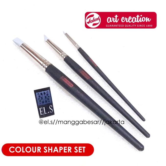 

Talens Art Creation Colour Shaper Set 3 pcs ( Paint Shapers ) Non COD
