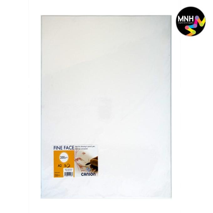 

TERBAIK CANSON FINE FACE A2 C 200G, 5 SHEET/PACK ORIGINAL
