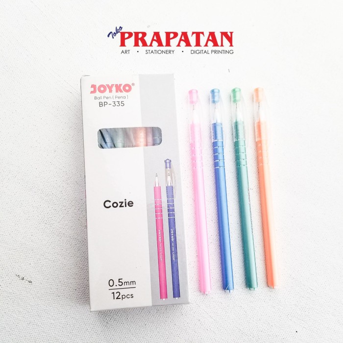 

Pena Joyko Ball Pen Cozie BP-335 0.5mm RTO27