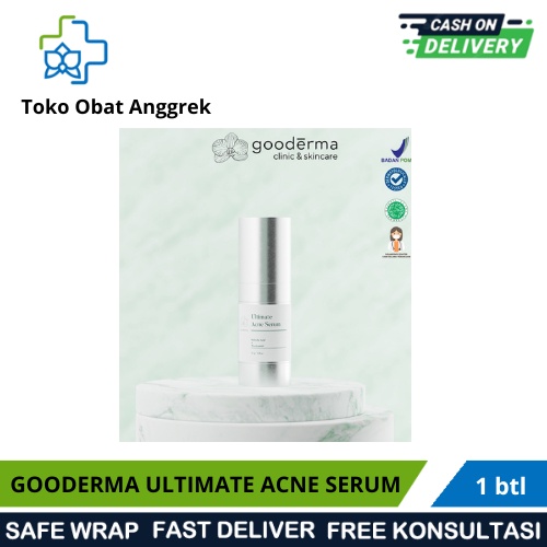GOODERMA ULTIMATE ACNE SERUM/SERUM JERAWAT/KULIT SENSITIF
