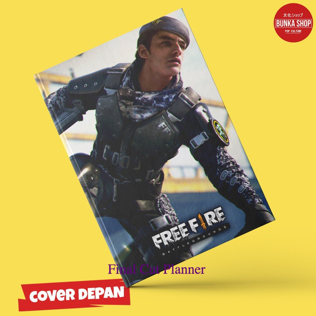 

Note Book Game Free Fire Miguel Hardcover A5 Buku Tulis Buku Catatan Murah .