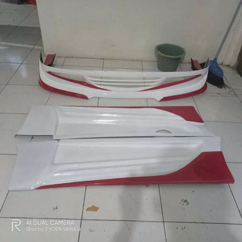 Bemper depan dan samping futura carry 1.5