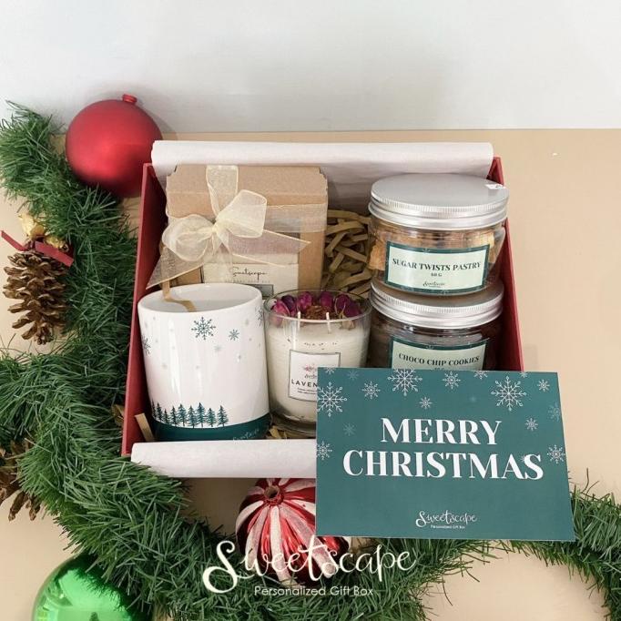 

GIFT BOX PACKAGE 7-PAKET CHRISTMAS HAMPERS 7 - SOUVENIR NATAL EW5346WED
