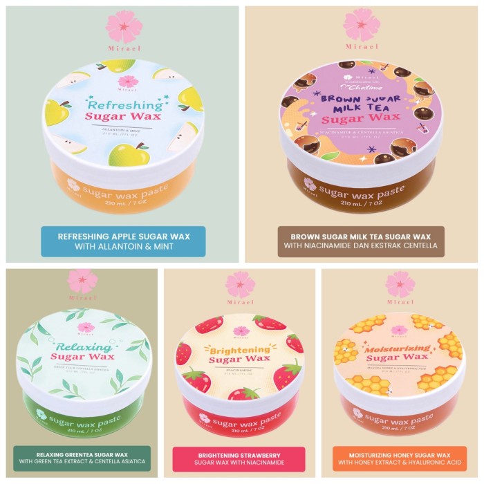 Waxing Mirael Sugar Waxing Kit Waxing Ketiak
