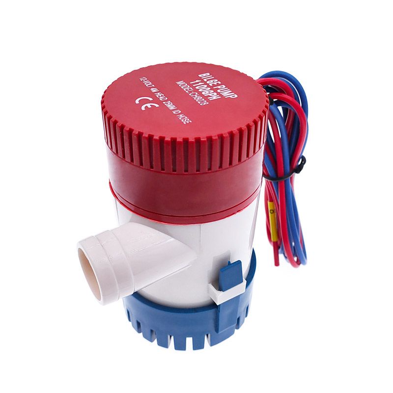 Nuansa - Pompa Air Celup Kuras Bilge Otomatis Water Pump DC 12V - 1100 GPH Automatic