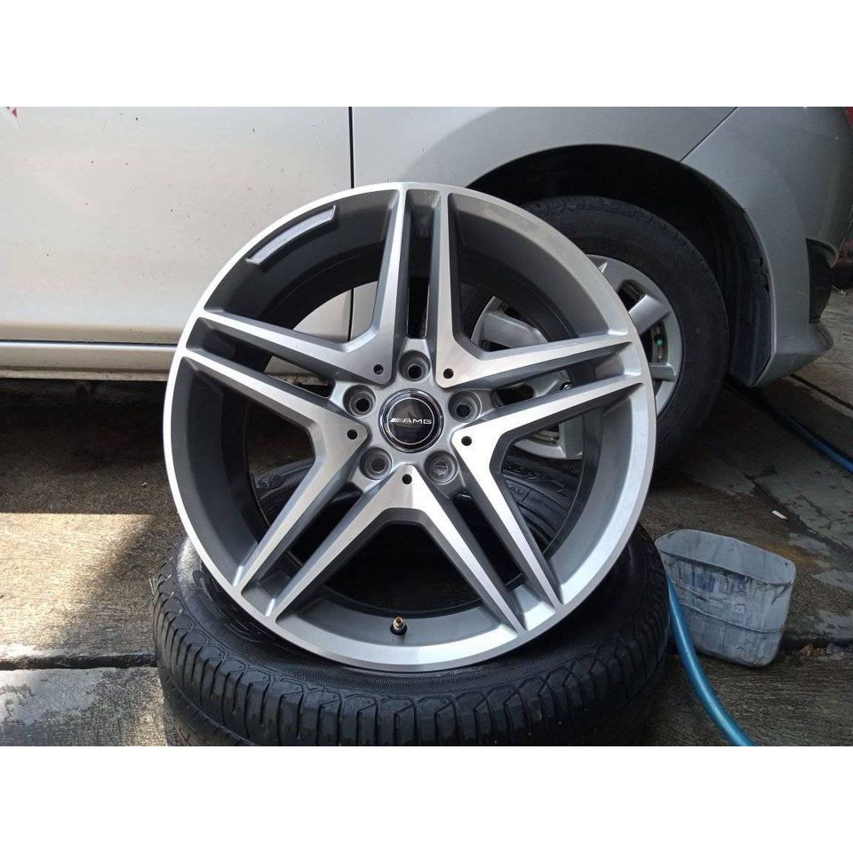 VELG MOBIL BEKAS AMG  ROSTOCK RING 17X7,5 PCD 5X112 ET45