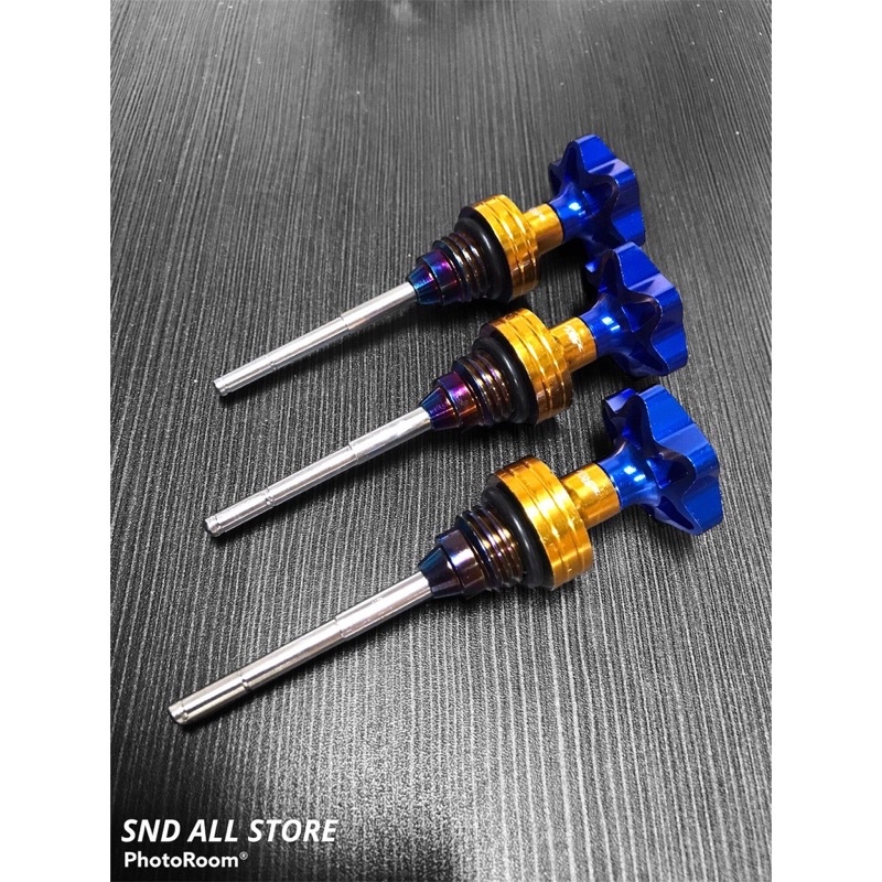 Tutup Oli Jarum Probolt TwoTone 2Tone Honda Beat Vario Scoopy PCX Supra Yamaha Mio Nmax Aerox