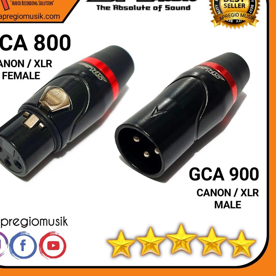 SPL GCA 800 GCA 900 Jack Canon XLR Male Female