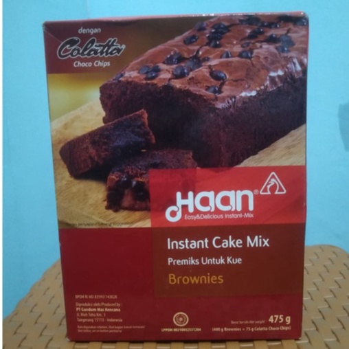 

Haan Brownis 475 Gram (KOTAK) / Brownies / Haan Instant Cakemix