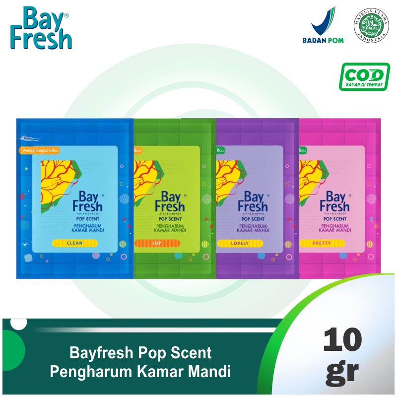 Bayfresh Pop Scent Pengharum Kamar Mandi 10gr