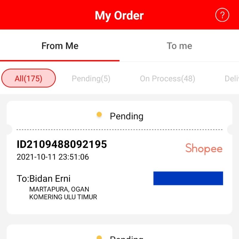 PENGIRIMAN BARANG JNT JNE SICEPAT SHOPEE EXPRESS GOSEND GRAB SAMEDAY INSTANT