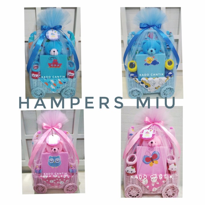 

[COD] Parcel bayi/kado kelahiran bayi/kado lahir bayi/baby giftset - Hampers Miu