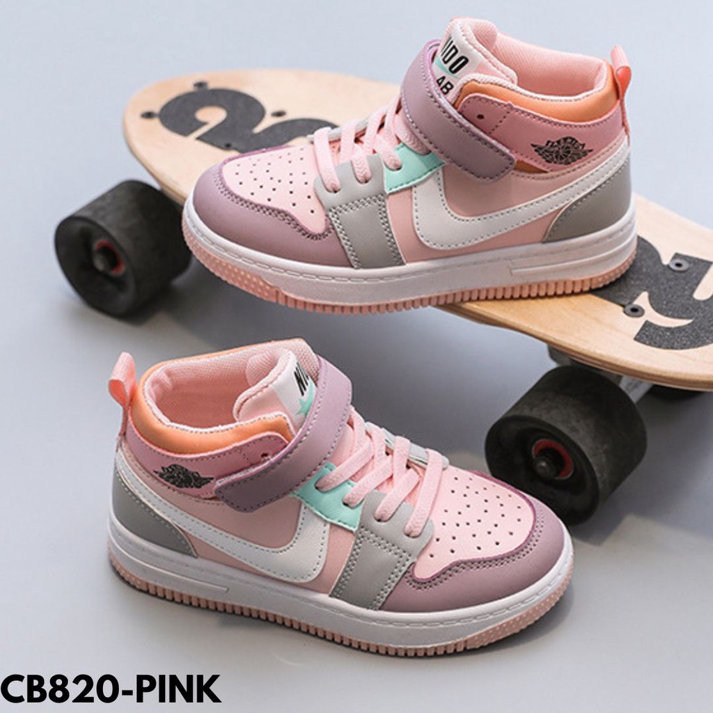 SEPATU SNEAKERS ANAK CAKEP PERGI BERMAIN BARENG TEMAN TEMAN BAHAN PU IMPORT CB820