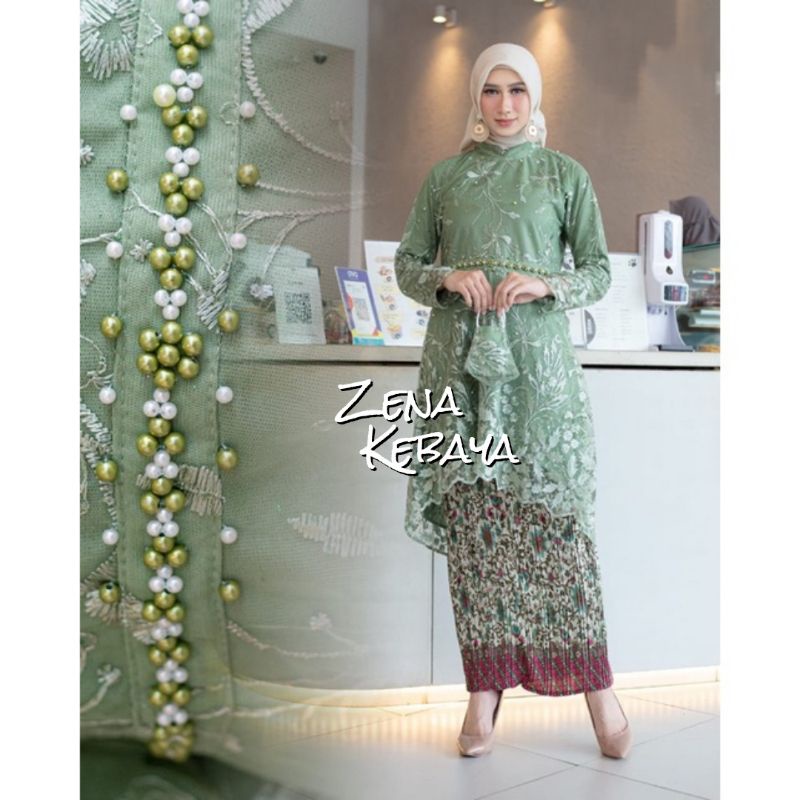 SET KEBAYA TUNIK LESTY KEBAYA MODERN PAYET KEBAYA PESTA