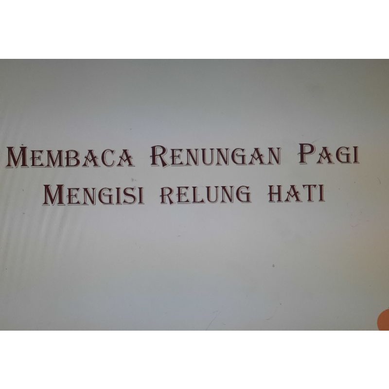 Buku Renungan Pagi 2023  - SALE 