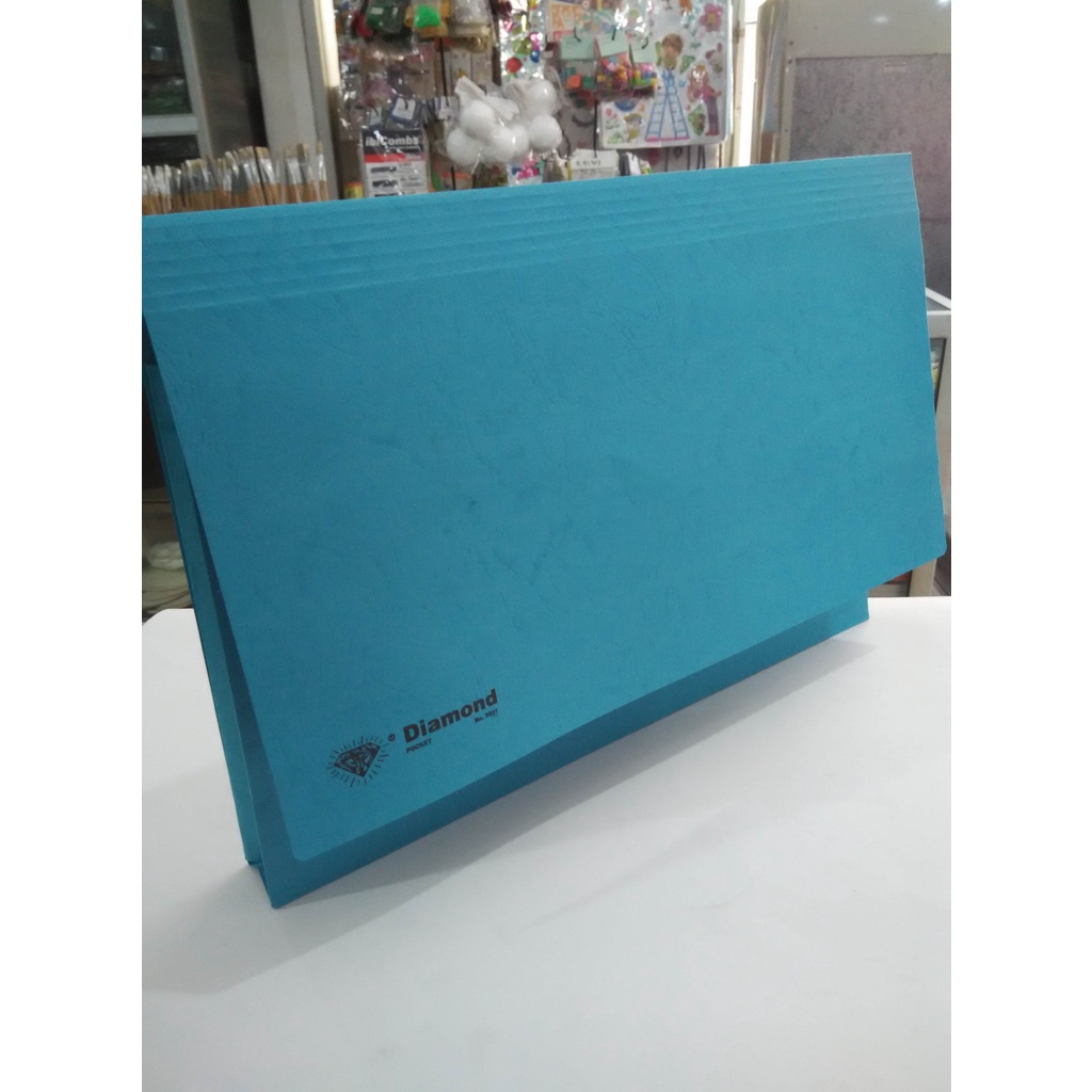 Map Pocket / Map Kantong Diamond Kertas Tebal No. 5001