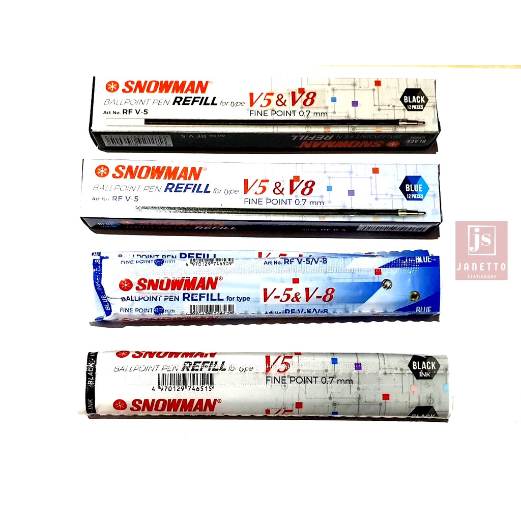 

Refil pulpen Snowman V5 dan V8