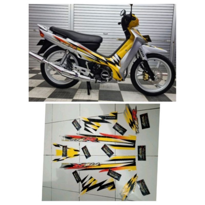 Striping Fiz r Millenium Kuning Silver