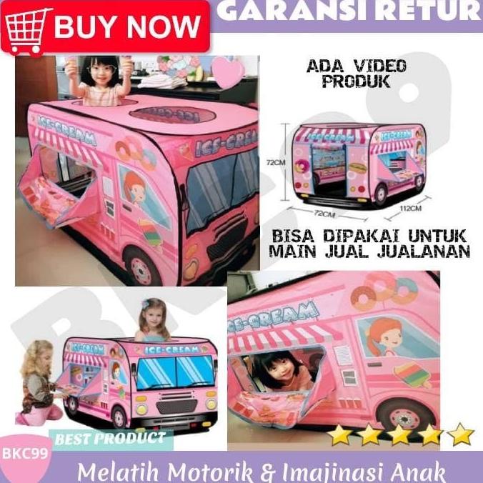 A6 Mainan Tenda Anak Rumah Rumahan Kemah Kemahan Anak Perempuan Jualan