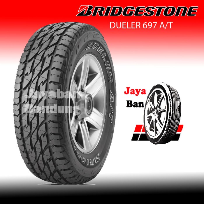 Ban SUV CRV Cx5 Vitara Xtrail 225 65 r17 Bridgestone Dueler 697 AT