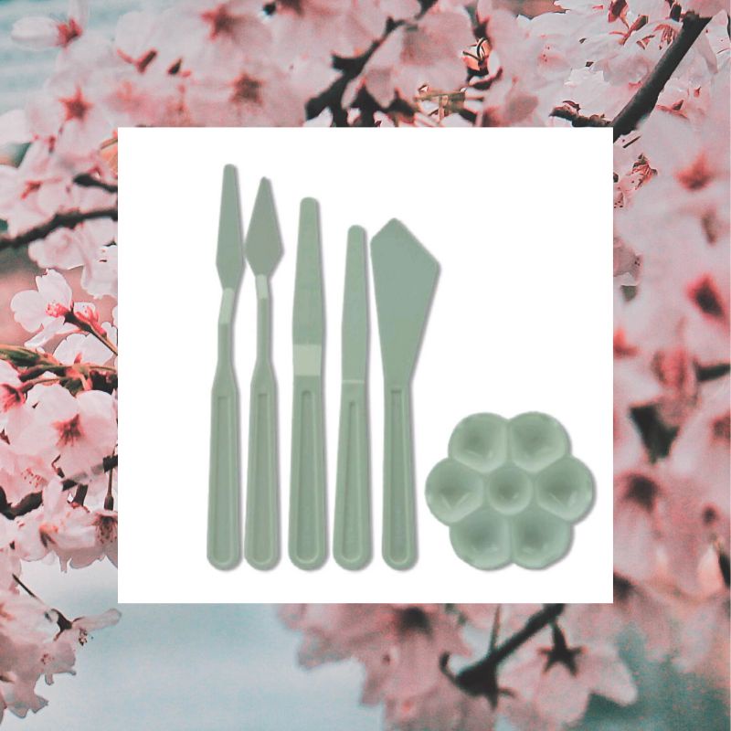 

spesial painting knives Butterfly/set melukis