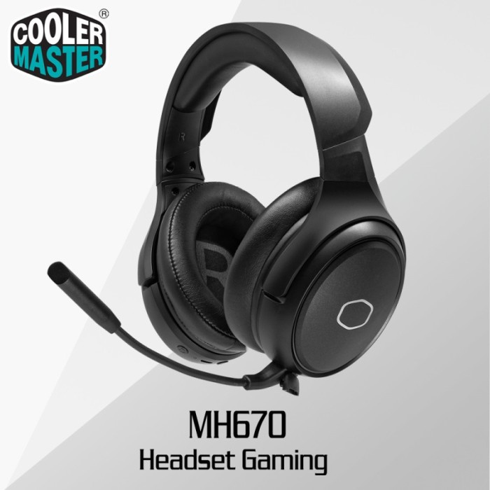 Cooler Master MH670 Wireless 7.1 Surround Sound - Headset Gaming