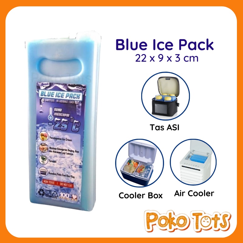 Cool Gel Blue Ice Pack Bata IcePack Kotak Ice Gel Cooler Box WHS