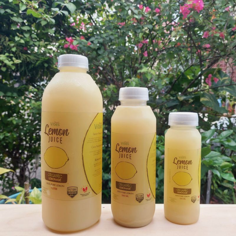 

LEMON JUICE / JUS LEMON DIET / TANPA GULA DAN TAMBAHAN AIR 1 LITER VIBES FOOD