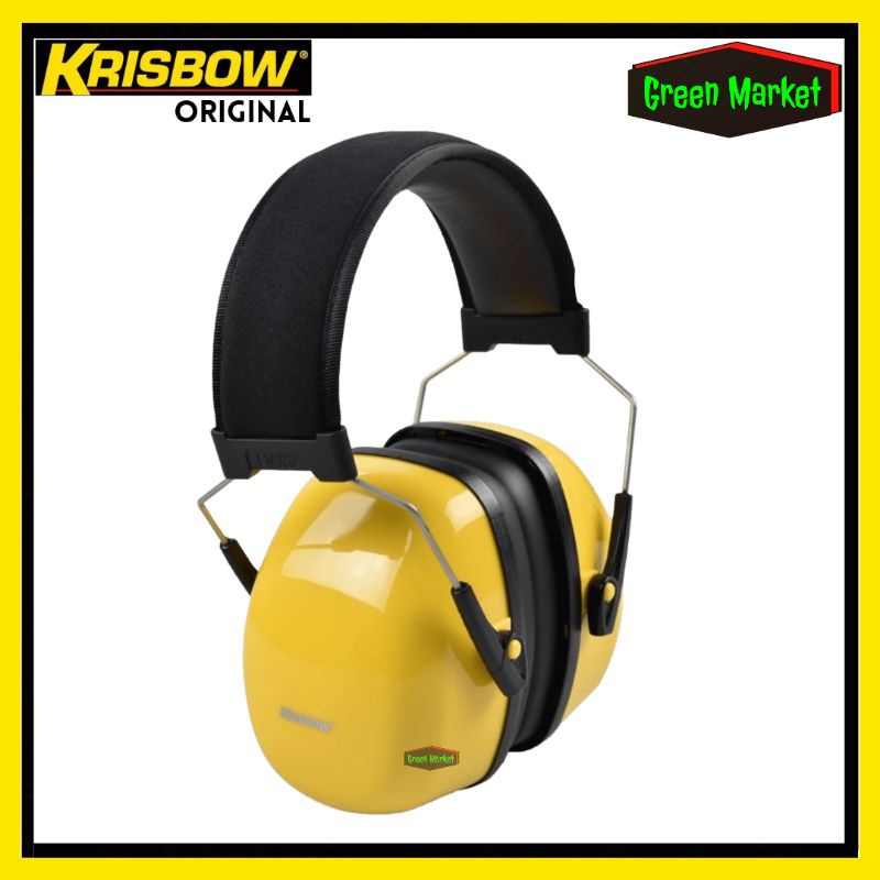 Krisbow Headband Pelindung Telinga 35 dB || Ear Muff Krisbow 35 dB