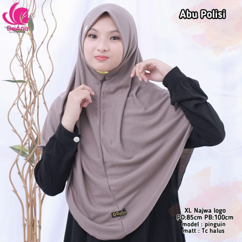 DEANAHIJAB INSTAN NON PET  XL NAJWA PINGUIN