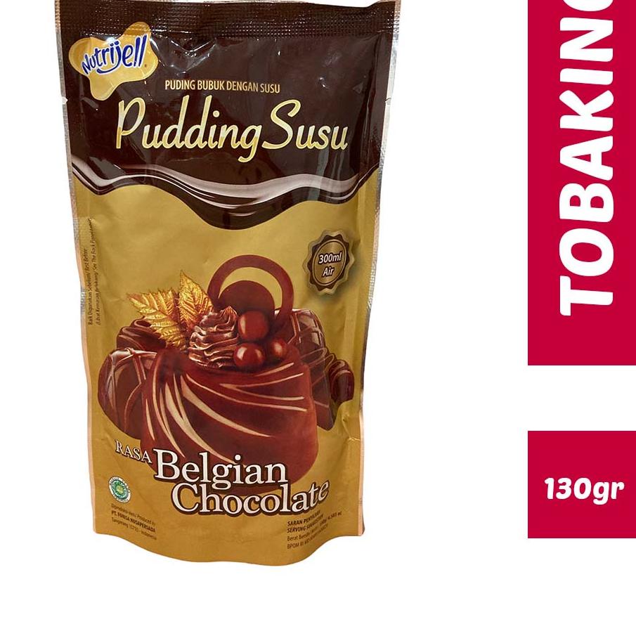 

ジ Nutrijell pudding belgian chocolate puding susu cokelat belgia ズ