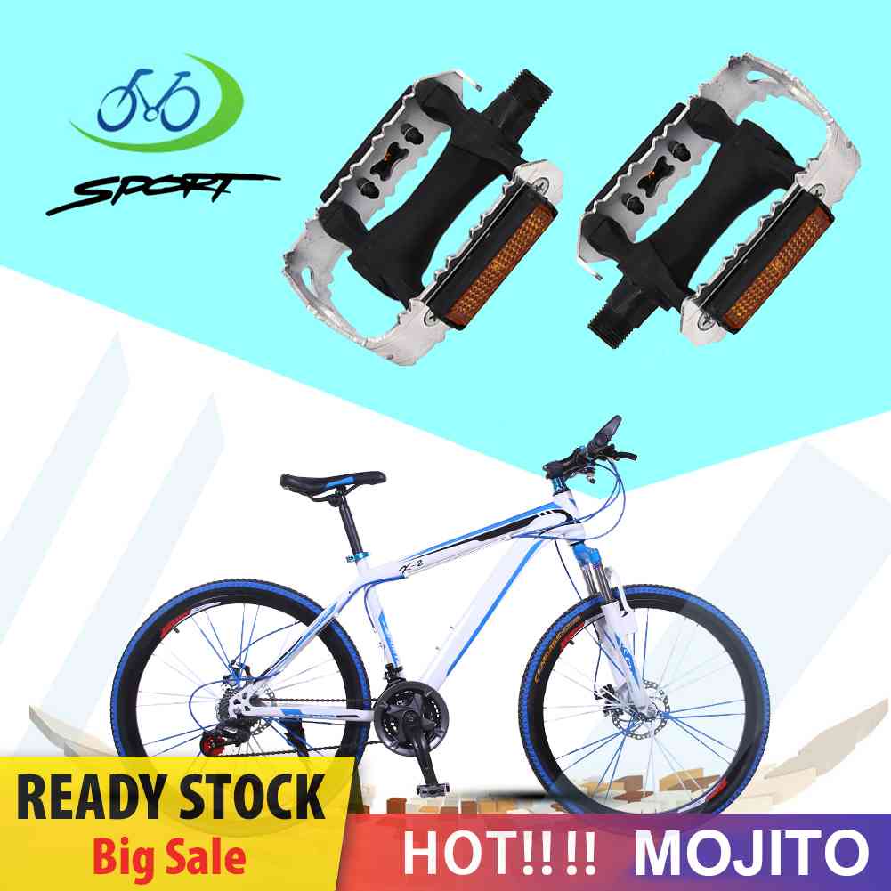 1 Pasang Pedal Bearing Anti slip Untuk Sepeda Balap / MTB