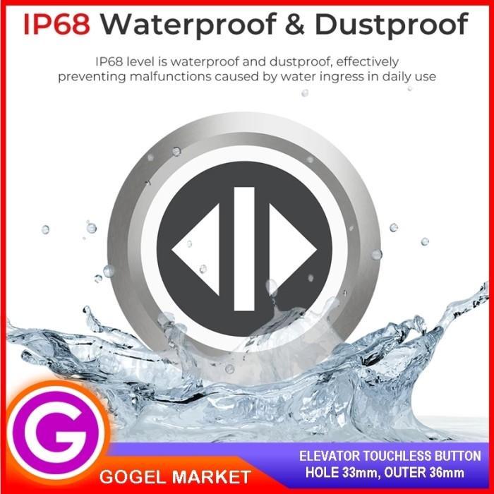 Spare part lift/Elevator touchless button