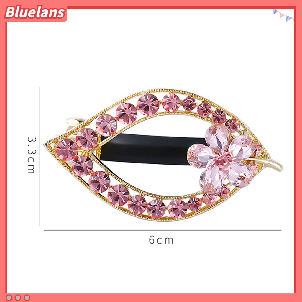 Bluelans Jepit Rambut Elastis Anti Slip Untuk Wanita