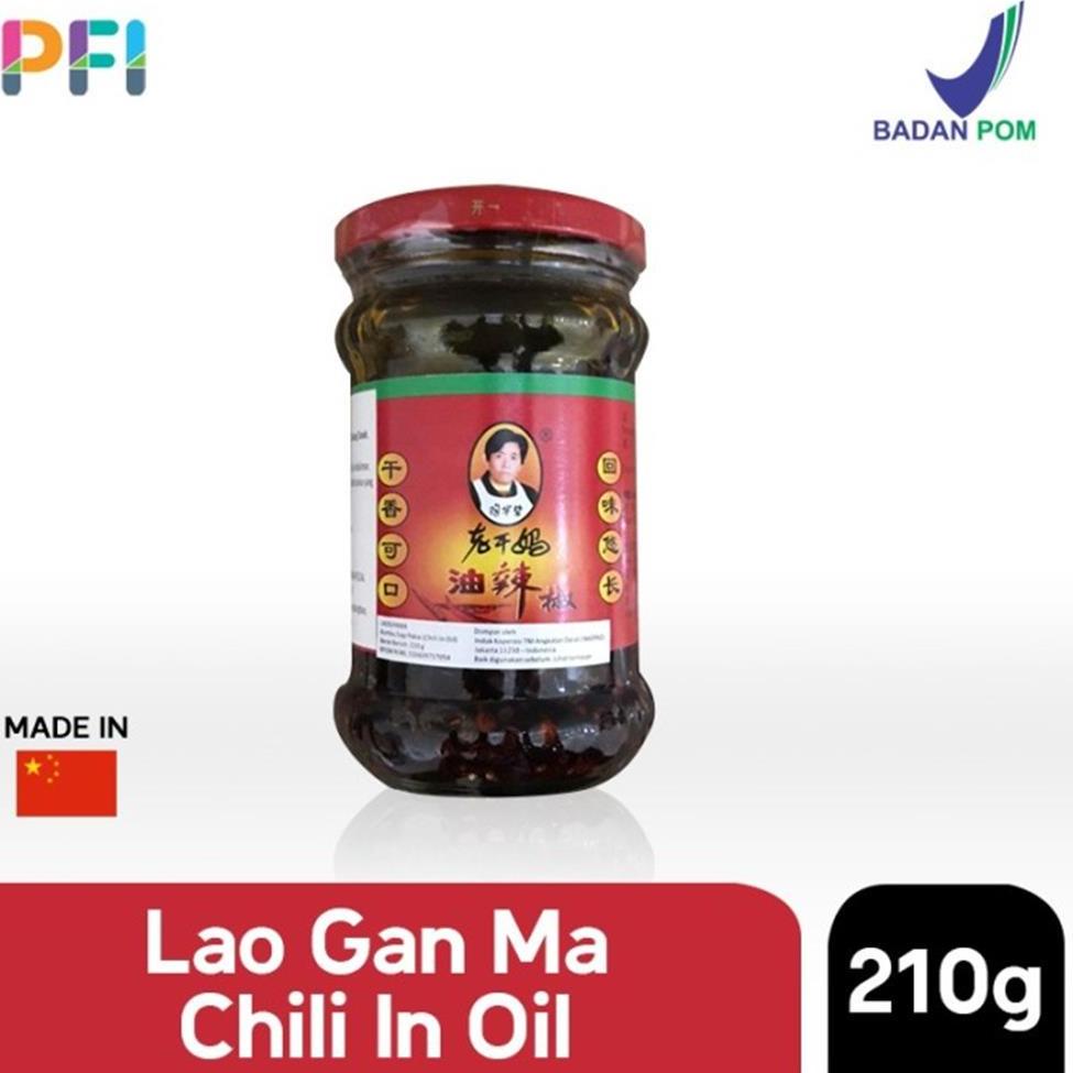 

Stok terbaru Chili in Oil Lao Gan Ma 210g grosir
