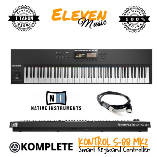 Native Instruments KOMPLETE Kontrol S88 MK2 Smart Keyboard Controller