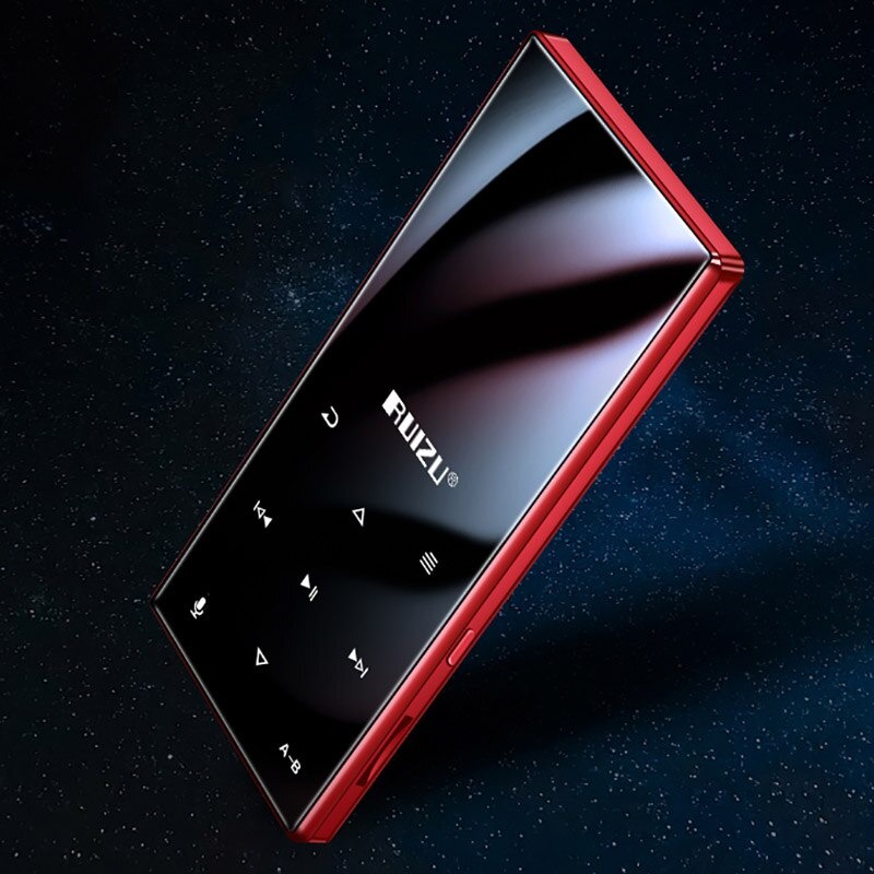 GSuV Ruizu Hifi Dap Mp3 Player Bluetooth 8gb D29 Black Or-i