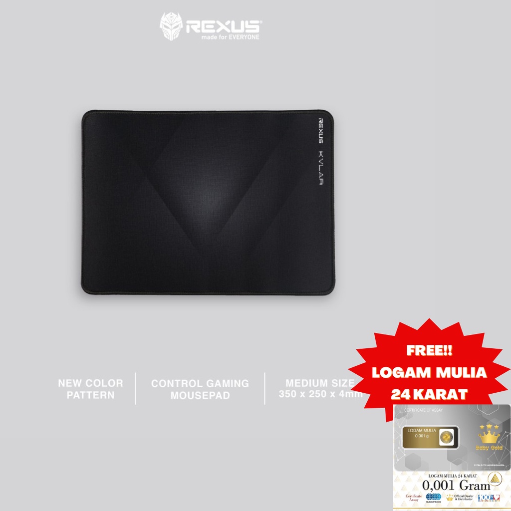 Rexus Mousepad Kvlar T3