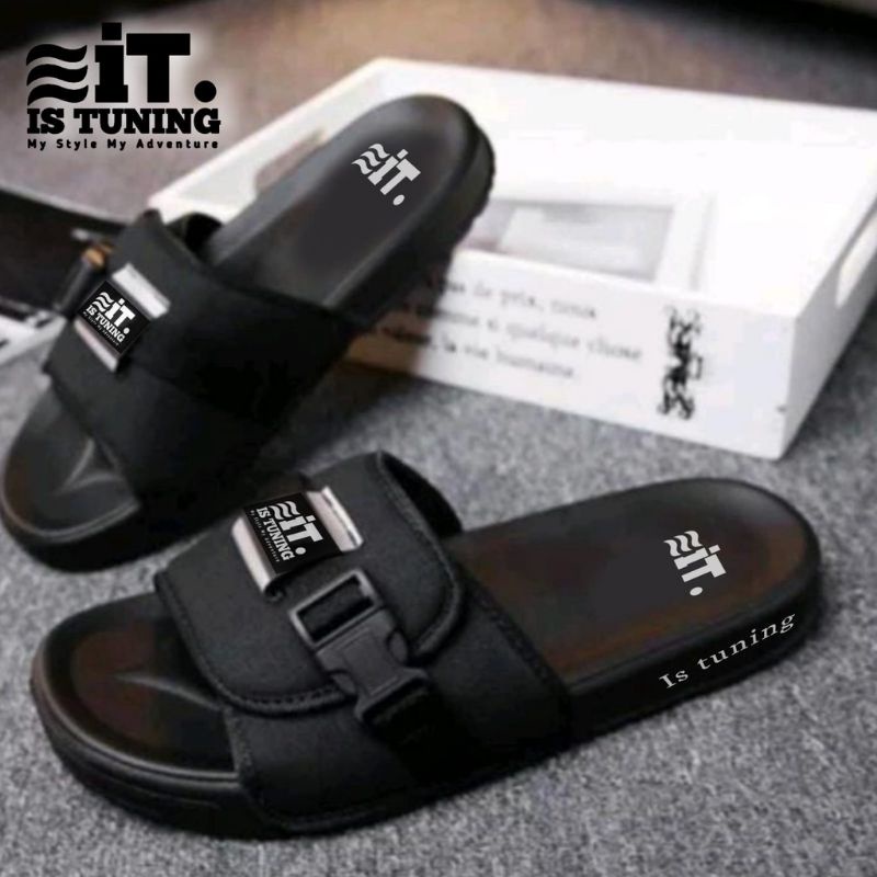 Sendal_Sandal.ID Is tuning Sandal Slop Pria Sandal Distro ORIGINAL Sandal Pria Nyaman di Pakai