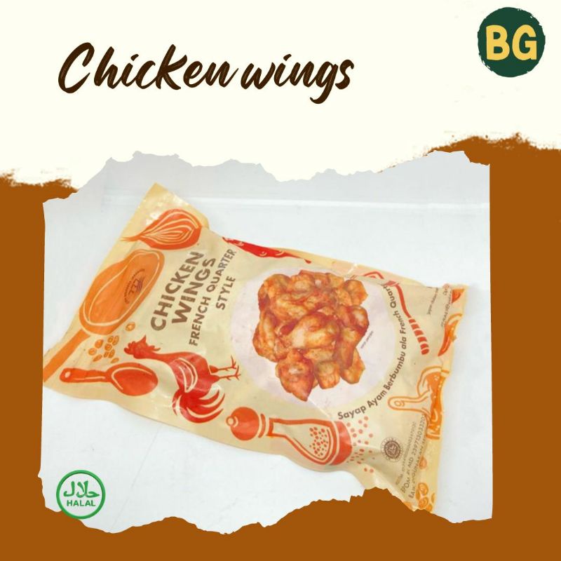 

Chicken wings 1kg, chicken wings beku