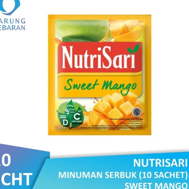 

TRXl2L6x--Nutrisari Sweet Mango (10 Sachet)