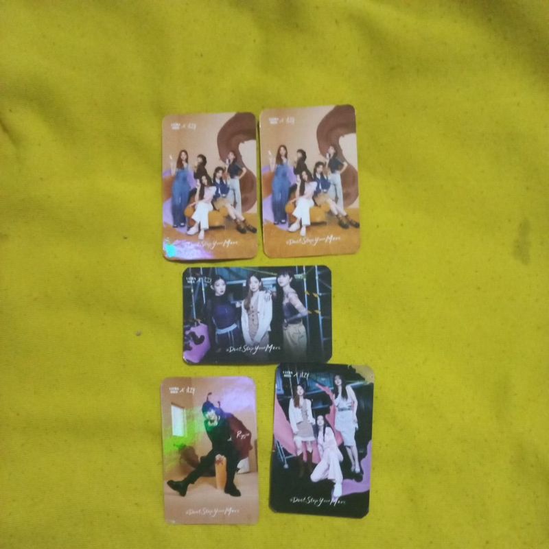 photocard itzy x ultra milk