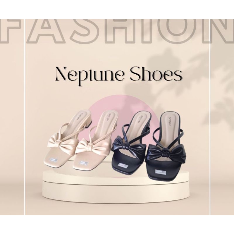 sandal hak 3 cm wanita simpel pita kerut tali/teplek wanita terbaru/high heels wanita h43
